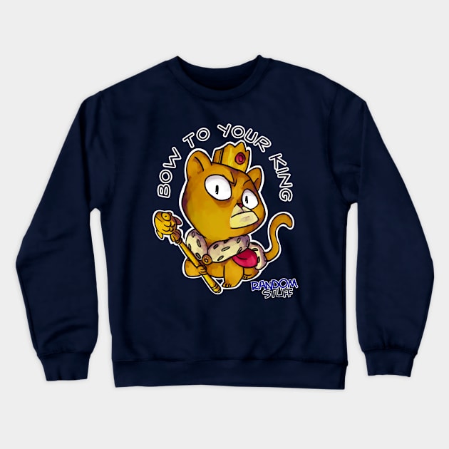 Bow to your king Crewneck Sweatshirt by Kame